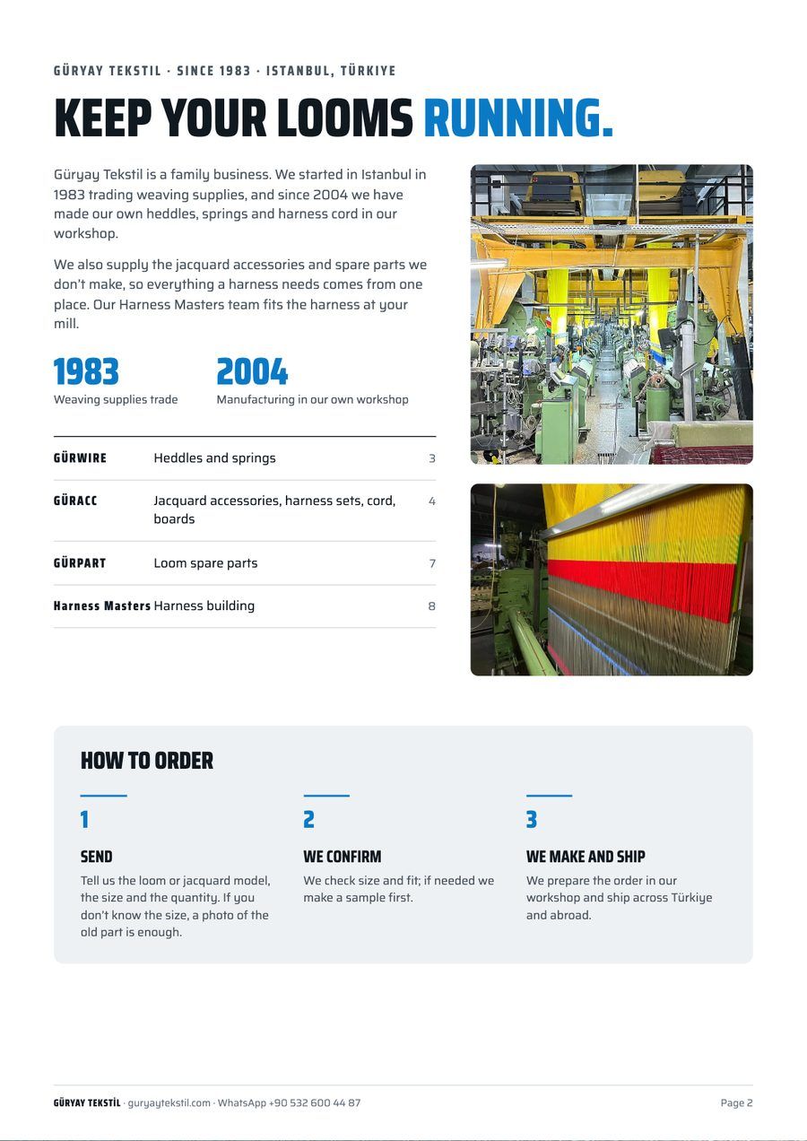 Product catalogue 2